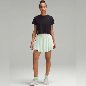 Lululemon Court Rival High-Rise Skirt in Kohlrabi Green NWT